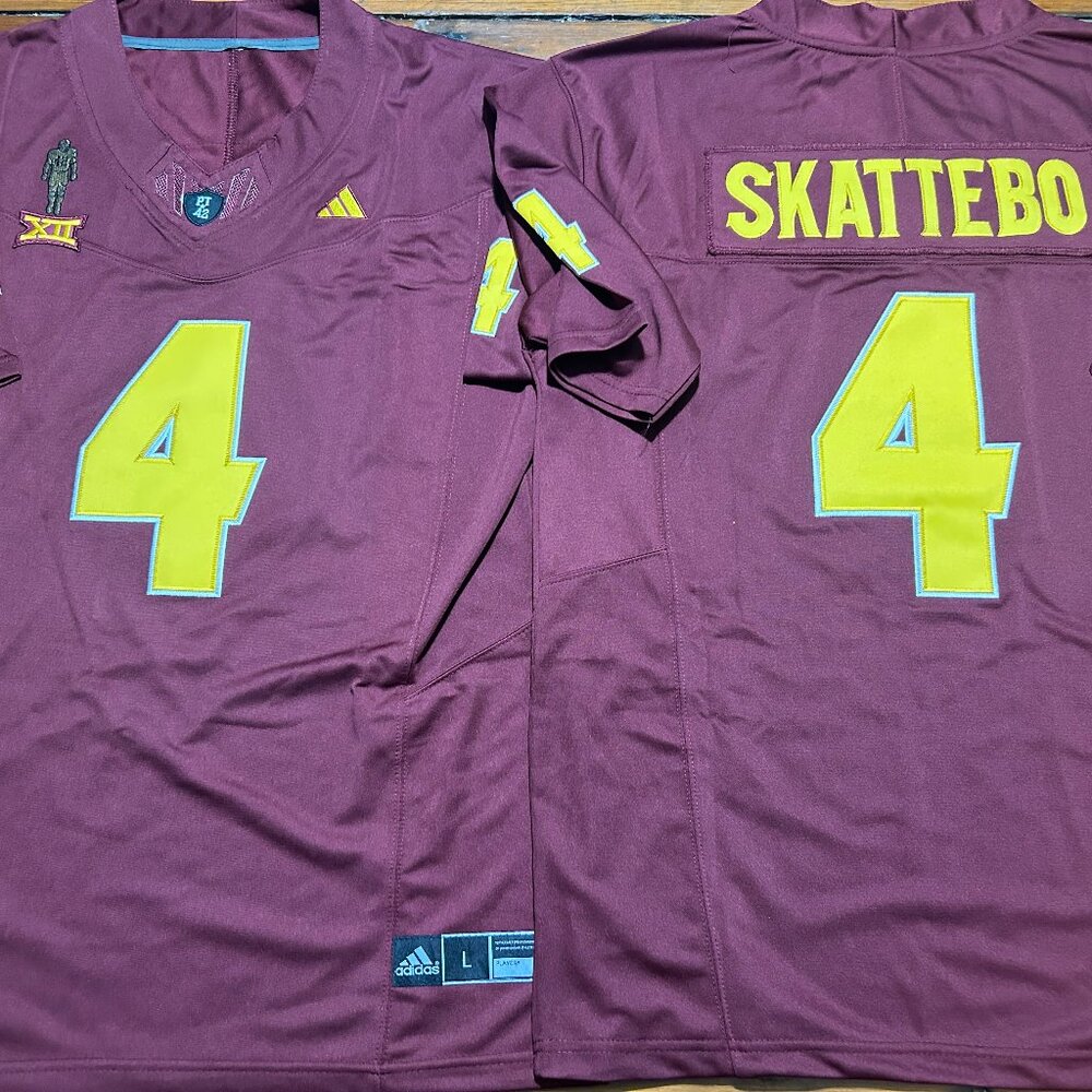 Adidas ARIZONA STATE CAM SKATTEBO Men's JERSEY Sz M,L,XL,2XL Giants NEW
